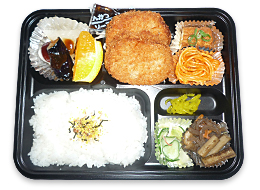 定番のお弁当【コロッケ弁当】