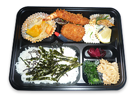 定番のお弁当【のり弁当】