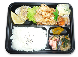 定番のお弁当【しょうが焼き弁当】